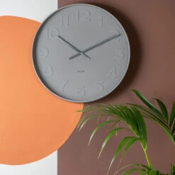 MR. GREY Horloge Murale Ronde ø51cm