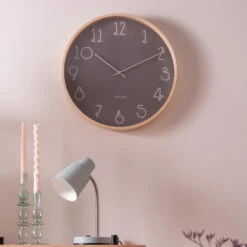 SENCILLO Horloge Aux Nombres Graphiques ø40cm