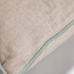 DALILA Housse De Coussin En Tissu 100 % PET Recyclé 45x45cm -Meubles Soldes Magasin housse coussin tissu 100 pet recycle 45x45cm kave home dalila 1