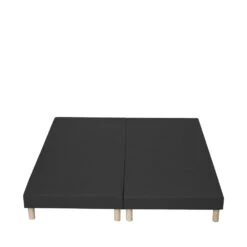 KAREN Lot De 2 Sommiers Tapissiers 80x200cm En Bois Massif à Lattes Recouvertes -Meubles Soldes Magasin karen lot 2 sommiers tapissiers 80x200cm bois massif lattes recouvertes 1