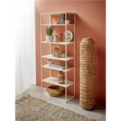 ROTA Lampadaire En Fibre Naturelle H120cm 9 ROTA Lampadaire En Fibre Naturelle H120cm -Meubles Soldes Magasin lampadaire fibre naturelle h120cm pomax rota 3