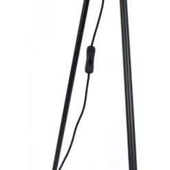 SIEN Lampadaire Trépied En Métal Et Cannage -Meubles Soldes Magasin lampadaire trepied metal cannage zuiver sien 7