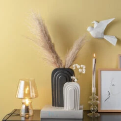 CLASSIC GLASS Lampe à Poser En Verre -Meubles Soldes Magasin lampe poser verre leitmotiv classic glass 4