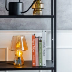 CLASSIC GLASS Lampe à Poser En Verre -Meubles Soldes Magasin lampe poser verre leitmotiv classic glass 5