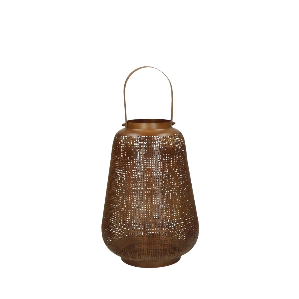 AMANI Lanterne En Métal ø25x30cm 4 AMANI Lanterne En Métal ø25x30cm – Image 2