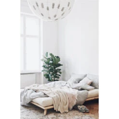 SENZA Lit En Bois 140x200cm