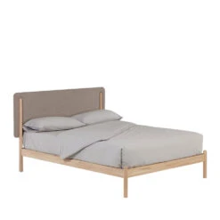 SHAYNDEL Lit En Bois Massif D'hévéa 160x200cm 12 SHAYNDEL Lit En Bois Massif D'hévéa 160x200cm -Meubles Soldes Magasin lit bois massif hevea 160x200cm kave home shayndel 1