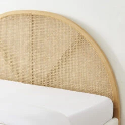 TAJUR Lit Coffre En Tissu Bouclette Et Cannage 140x190cm 18 TAJUR Lit Coffre En Tissu Bouclette Et Cannage 140x190cm -Meubles Soldes Magasin lit coffre en tissu bouclette et cannage 140x190cm tajur 6