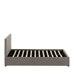 NAHIRI Lit Coffre En Chenille 160x200cm -Meubles Soldes Magasin lit coffre tissu 160x200cm nahiri kave home 2