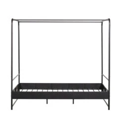 BUNK Lit En Métal 160x200cm -Meubles Soldes Magasin lit metal 160x200cm woood bunk 2