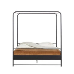 BUNK Lit En Métal 160x200cm -Meubles Soldes Magasin lit metal 160x200cm woood bunk 4