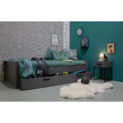 MORRIS Lit En Pin Massif 90x200cm