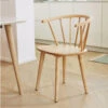 TRISE Lot De 2 Chaises En Bois Massif D’hévéa -Meubles Soldes Magasin lot 2 chaises bois massif hevea kave home trise