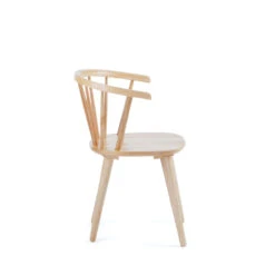TRISE Lot De 2 Chaises En Bois Massif D’hévéa -Meubles Soldes Magasin lot 2 chaises bois massif hevea kave home trise 2