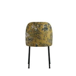 VOGUE Lot De 2 Chaises Design En Velours -Meubles Soldes Magasin lot 2 chaises design velours vogue 3