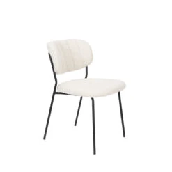 JOLIEN Lot De 2 Chaises En Tissu Bouclette Et Métal Pieds Noirs 14 JOLIEN Lot De 2 Chaises En Tissu Bouclette Et Métal Pieds Noirs -Meubles Soldes Magasin lot 2 chaises tissu bouclette metal pieds noirs jolien 3