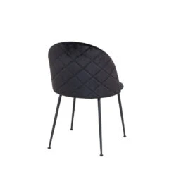 GENEVE Lot De 2 Chaises En Velours Et Métal 12 GENEVE Lot De 2 Chaises En Velours Et Métal -Meubles Soldes Magasin lot 2 chaises velours metal house nordic geneve 4