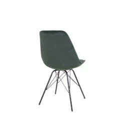 OSLO Lot De 2 Chaises En Velours Et Métal 17 OSLO Lot De 2 Chaises En Velours Et Métal -Meubles Soldes Magasin lot 2 chaises velours metal house nordic oslo 5