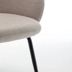 CALABRA Lot De 2 Fauteuils De Table En Tissu Et Métal 17 CALABRA Lot De 2 Fauteuils De Table En Tissu Et Métal -Meubles Soldes Magasin lot 2 fauteuils table tissu metal drawer calabra 7