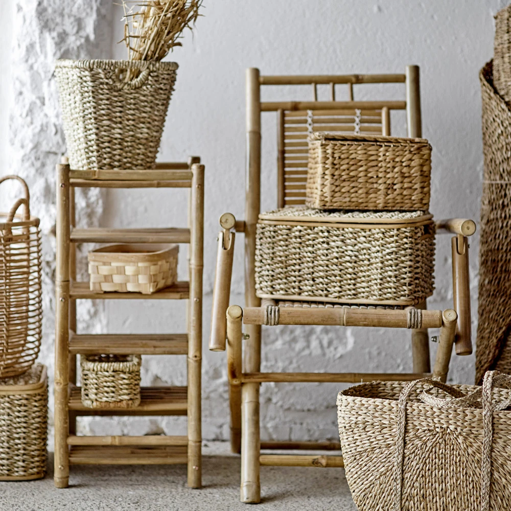 LYNG Lot De 2 Paniers En Rotin 3 LYNG Lot De 2 Paniers En Rotin