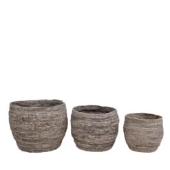 TIVOLI Lot De 3 Paniers En Feuille De Maïs 13 TIVOLI Lot De 3 Paniers En Feuille De Maïs -Meubles Soldes Magasin lot 3 paniers feuille mais house nordic tivoli 1