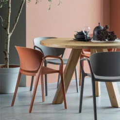 BENT Lot De 2 Chaises De Jardin -Meubles Soldes Magasin lot 4 chaises jardin woood bent 7