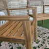 BORA Lot De 2 Chaises De Jardin En Bois D'acacia Et Cannage 1 BORA Lot De 2 Chaises De Jardin En Bois D'acacia Et Cannage -Meubles Soldes Magasin lot de 2 chaises de jardin bois acacia cannage bora