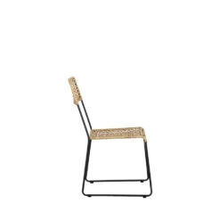 EVA Lot De 2 Chaises De Jardin En Métal Et Résine Tressée 12 EVA Lot De 2 Chaises De Jardin En Métal Et Résine Tressée -Meubles Soldes Magasin lot de 2 chaises de jardin metal resine tressee eva 2