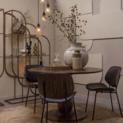 CLOSE Lot De 2 Chaises En Simili Et Métal 18 CLOSE Lot De 2 Chaises En Simili Et Métal -Meubles Soldes Magasin lot de 2 chaises simili metal bepurehome close 7