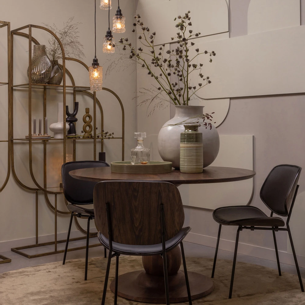 CLOSE Lot De 2 Chaises En Simili Et Métal 10 CLOSE Lot De 2 Chaises En Simili Et Métal – Image 8