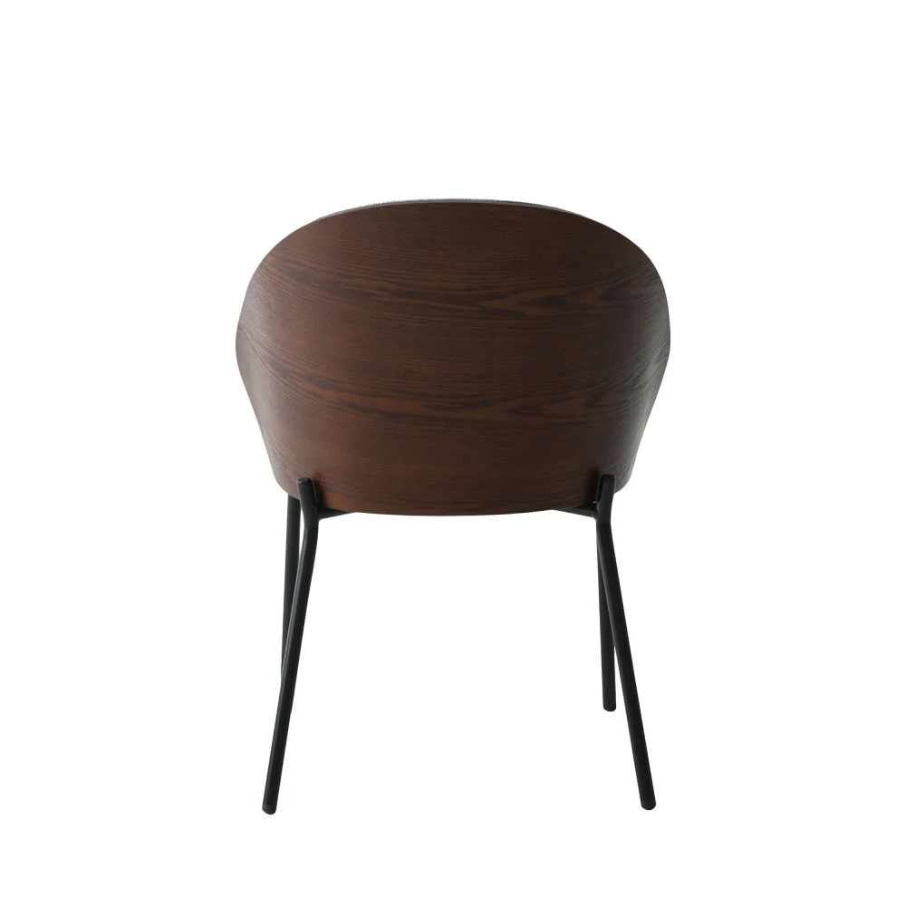 CANELAS Lot De 2 Chaises En Tissu Et Métal 7 CANELAS Lot De 2 Chaises En Tissu Et Métal – Image 5