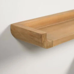 SHAMEL Lot De 2 étagères En Bois -Meubles Soldes Magasin lot de 2 etageres en bois kave home shamel 2