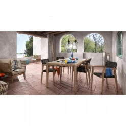 BELLENY 2 Fauteuils De Jardin Vintage Bois Et Corde -Meubles Soldes Magasin lot de 2 fauteuils de jardin vintage bois et corde belleny 5