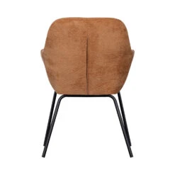 VOS Lot De 2 Fauteuils De Table En Chenille Et Métal 14 VOS Lot De 2 Fauteuils De Table En Chenille Et Métal -Meubles Soldes Magasin lot de 2 fauteuils de table chenille metal woood vos 4