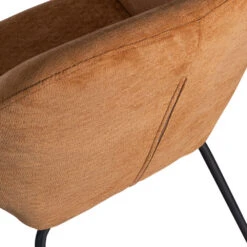 VOS Lot De 2 Fauteuils De Table En Chenille Et Métal 16 VOS Lot De 2 Fauteuils De Table En Chenille Et Métal -Meubles Soldes Magasin lot de 2 fauteuils de table chenille metal woood vos 6