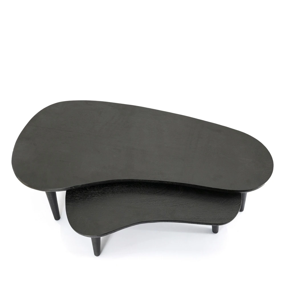 GUUS Lot De 2 Tables Basses Gigognes En Bois 5 GUUS Lot De 2 Tables Basses Gigognes En Bois – Image 3