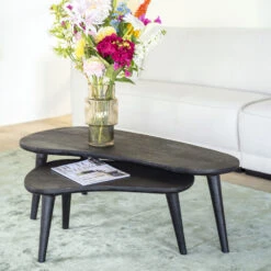 GUUS Lot De 2 Tables Basses Gigognes En Bois 11 GUUS Lot De 2 Tables Basses Gigognes En Bois -Meubles Soldes Magasin lot de 2 tables basses gigognes en bois by boo guus 4