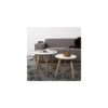 BODINE 2 Tables D'appoint Scandinave -Meubles Soldes Magasin lot de 2 tables d appoint scandinave bodine