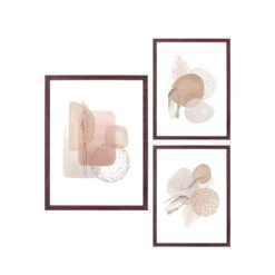 ASPEN Lot De 3 Cadres En Bois