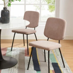 KARS Lot De 4 Chaises En Velours Côtelé 12 KARS Lot De 4 Chaises En Velours Côtelé -Meubles Soldes Magasin lot de 4 chaises velours cotele kars 4