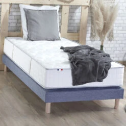 OLA Matelas Roulé à Ressorts Et Mémoire De Forme, Accueil Enveloppant -Meubles Soldes Magasin matelas roule ressorts memoire forme accueil enveloppant ola 4