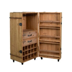 LICO Meuble Bar à Vin Vintage 12 LICO Meuble Bar à Vin Vintage -Meubles Soldes Magasin meuble bar vin vintage lico dutchbone 1