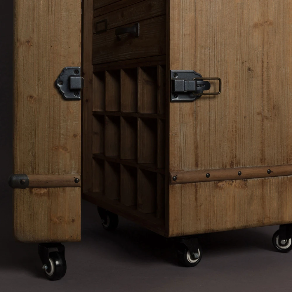 LICO Meuble Bar à Vin Vintage 9 LICO Meuble Bar à Vin Vintage – Image 7