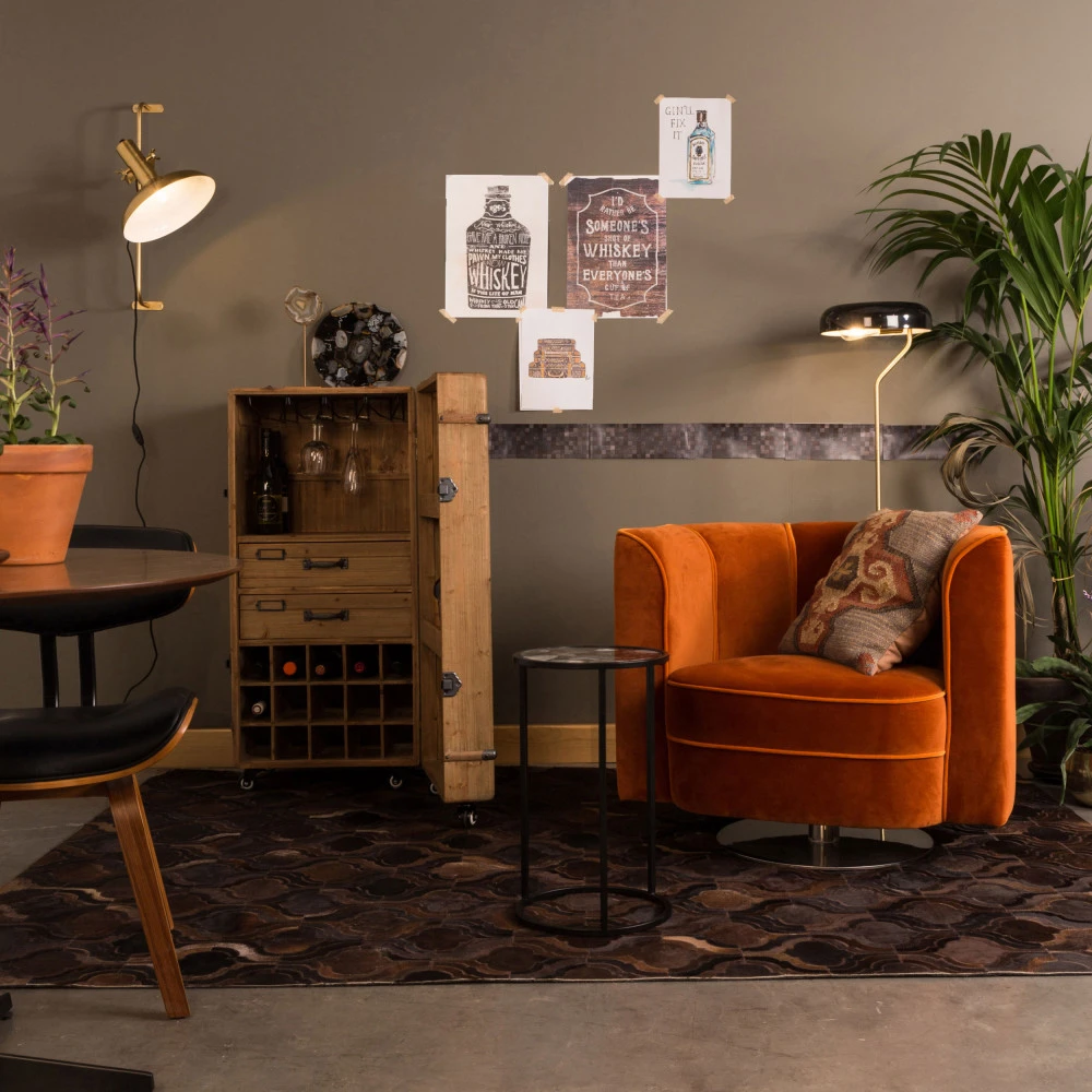 LICO Meuble Bar à Vin Vintage 3 LICO Meuble Bar à Vin Vintage