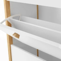 HANNOVER Meuble à Chaussures En Bois 3 Portes 9 HANNOVER Meuble à Chaussures En Bois 3 Portes -Meubles Soldes Magasin meuble chaussures bois 3 portes woodman hannover 3