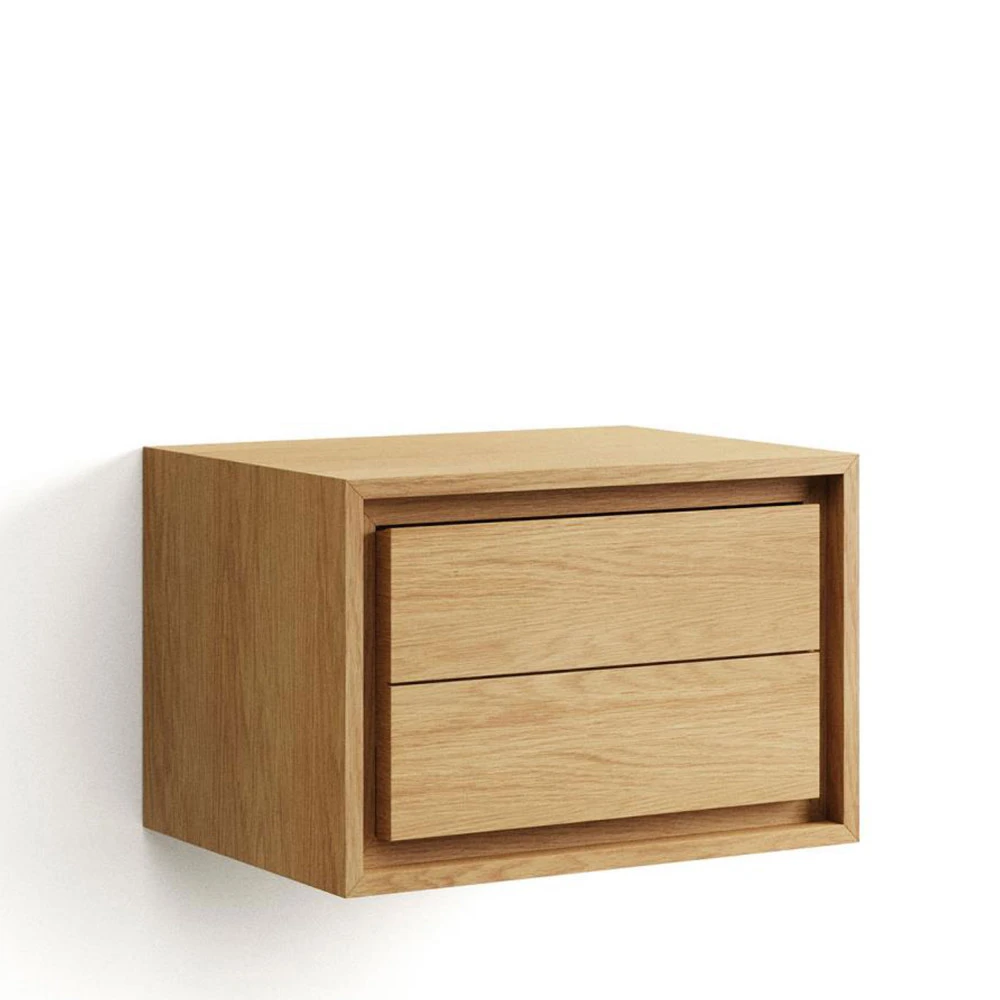 KENTA Meuble De Salle De Bain 1 Porte En Bois L60cm 4 KENTA Meuble De Salle De Bain 1 Porte En Bois L60cm – Image 2