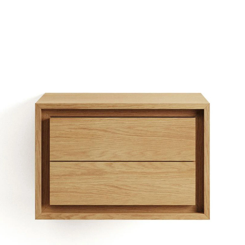 KENTA Meuble De Salle De Bain 1 Porte En Bois L60cm 3 KENTA Meuble De Salle De Bain 1 Porte En Bois L60cm