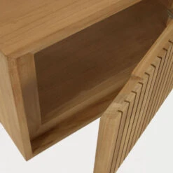 TACIANA Meuble De Salle De Bain 1 Porte En Bois L60cm -Meubles Soldes Magasin meuble de salle de bain 1 porte en bois l60cm kave home taciana 3