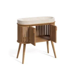 ROKIA Meuble De Salle De Bain 2 Portes En Bois Avec Vasque En Terrazzo 90x80cm -Meubles Soldes Magasin meuble de salle de bain 2 portes bois vasque terrazzo 90x80cm kave home rokia 2