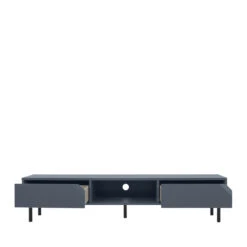 CORNER Meuble TV 2 Portes En Bois L177cm -Meubles Soldes Magasin meuble tv 2 portes bois l177cm tenzo corner 2